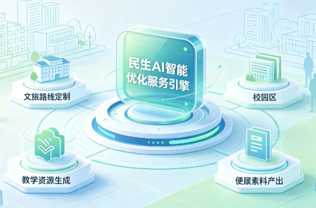 广汉市AI普惠赋能民生服务 智能优化技术升级大众生活服务体验