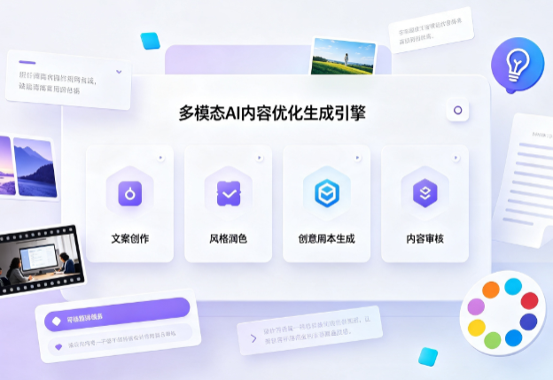 广汉市AI智能内容优化创新 多模态生成技术丰富数字内容创作生态